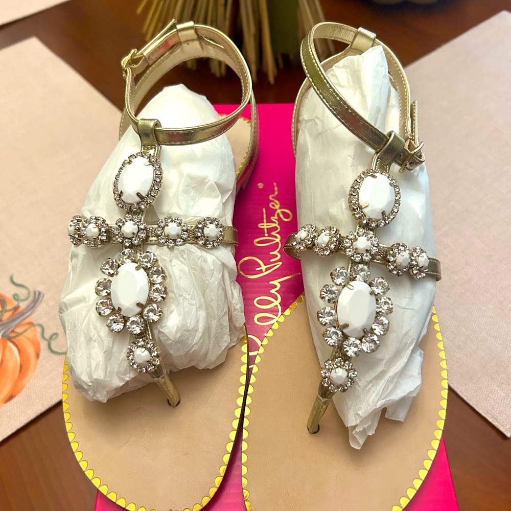 NIB Lilly Pulitzer Katie Sandal